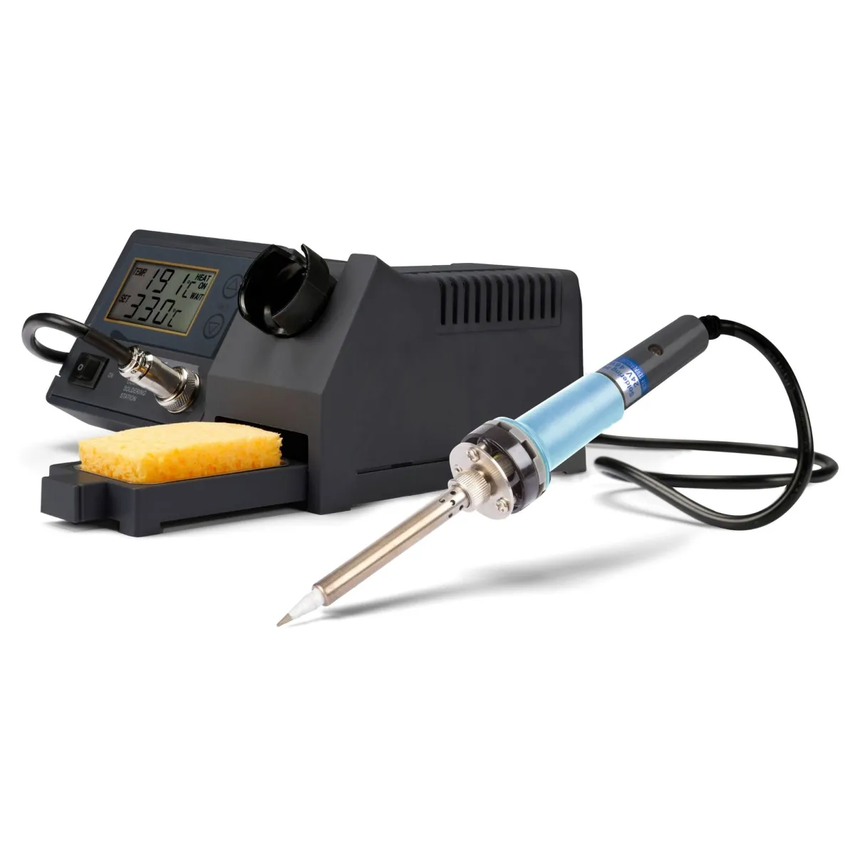 Velleman Lötstation 48W mit LCD-Display, regelbar 150-450 °C
