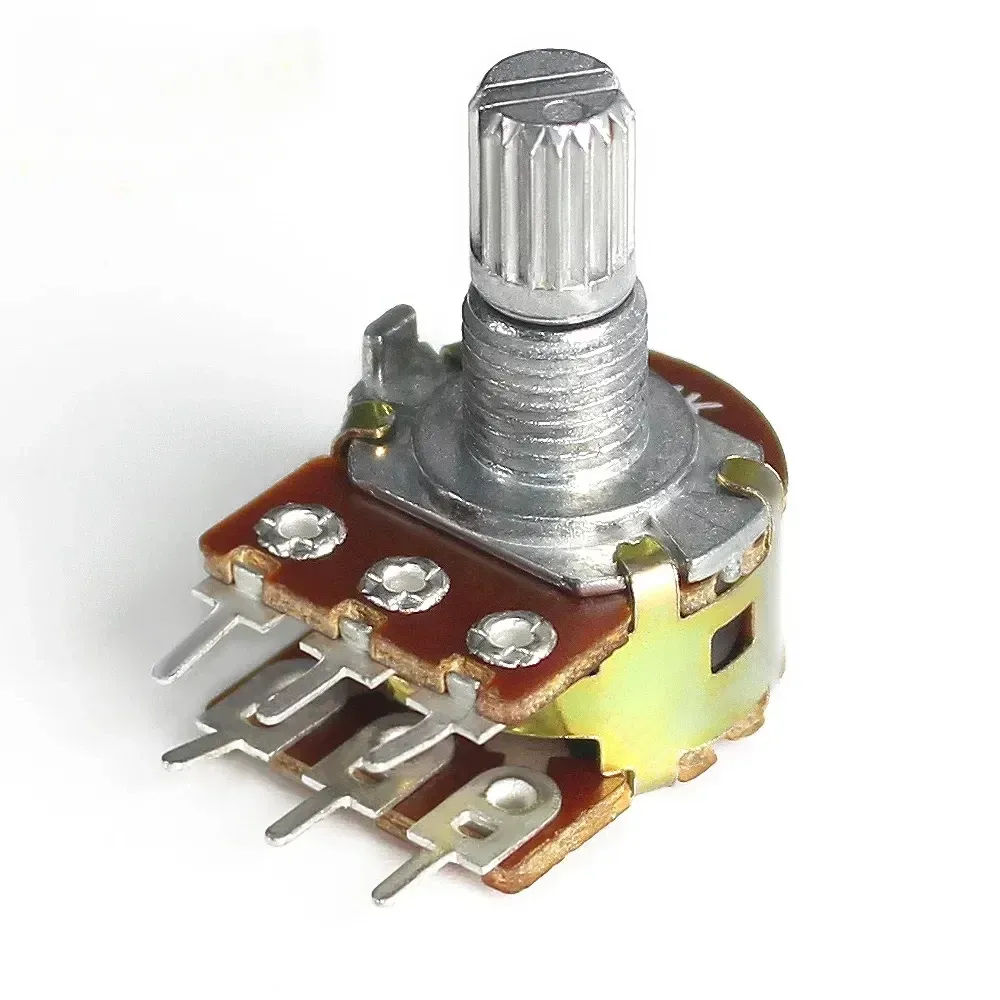 Doppelpotentiometer 50K Linear Stereo 6 Pins
