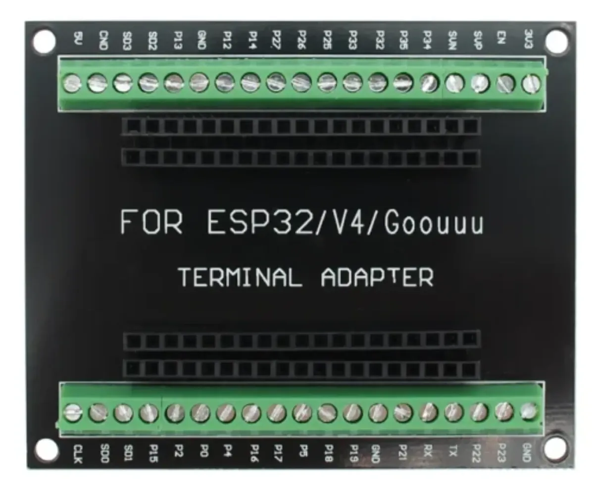 Breakout-Board für ESP32 32U 38 Pins mit Schraubklemmen