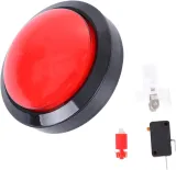 Arcade-Knopf 100mm rot kugelförmig – 1