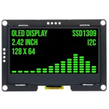 2.4 inch OLED-Display 128x64 Grün I2C SSD1309 3.3V – 1