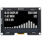 2.4 inch OLED-Display 128x64 Weiß I2C SSD1309 3.3V – 1