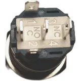 Druckknopf | Moment - Puls | 5V LED Orange | Edelstahl | 16mm – 3