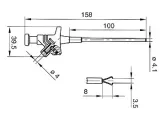 Flexibler Klemmtaststift Rot – 2