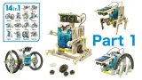 14 in 1 Solar-Roboter Lernset für Solarenergie – 6
