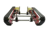 Roboter-Tank Kettenfahrwerk Chassis inklusive 2 Motoren – 4