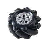 Mecanum-Rad / omnidirektionales Rad - 60MM-K Schwarz Set mit 4 – 5