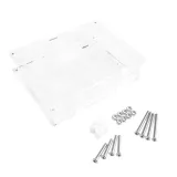 Acrylgehäuse für LCR-T4 Transistortester ESR - Transparent – 1