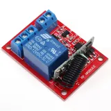 Kabellose Relaismodul inkl. Fernbedienung - 12V, 1 Kanal, 433Mhz RF – 3