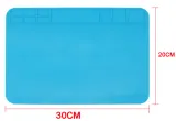 Flexible Silikon-Lötmatte 30x20cm blau – 3