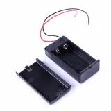 9V-Batteriehalter mit EIN/AUS-Kippschalter 9 Volt mit Deckel – 1