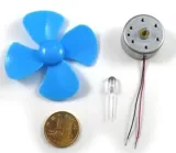 Windgenerator-DC-Motor-Set mit Propeller 60 mm – 1