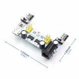 MB102 DC 7-12V USB Interface Breadboard-Versorgungsmodul 2-Kanal-Platine – 5