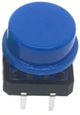 Drucktaster | Moment - Impuls | 12x12x7 | Blau – 1