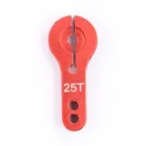 CNC-Aluminium-Servoarm M3 - 25T, für MG995 MG946R MG996R MG945 S3003 – 5