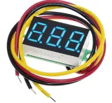 Voltmeter 0V-100V Blau – 2