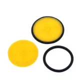 40mm Kunststoffrad mit Gummiring – 2