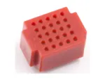 Ultra Mini Breadboard Rot - XF-25 – 2