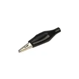 Krokodilklemme 28mm Schwarz – 1