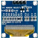 Mini OLED-Display gelb/blau 0.96 inch 128x64 I2C – 2