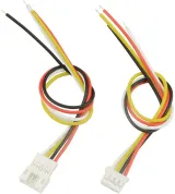 Micro JST PH 4-poliges Pigtail-Steckerset male female – 2