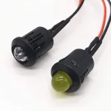 Montageclip für LEDs - 5mm schwarz – 2