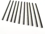 2.54Mm 40-polige runde weibliche Buchsenleiste 1X40P Schwarz – 2