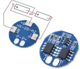 2S BMS Lade- und Schutzplatine für 2x 18650 – 3