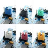 Jumper Cap 2 Pins 2,54mm (Grün) für u. a. Arduino, Esp32 und Raspberry Pi – 4