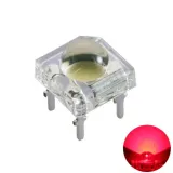 5mm Super Flux Piranha 4pin LED - Rot – 1
