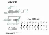 10-Segment-LED-Balken Weiß – 2