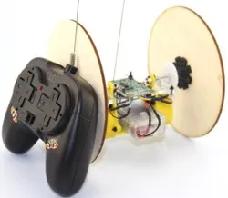 Zweirad ferngesteuertes Auto DIY
