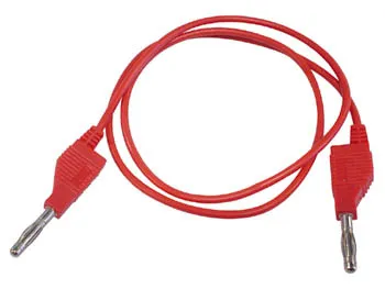 Velleman Messleitung Mit Bananensteckern 4mm Rot