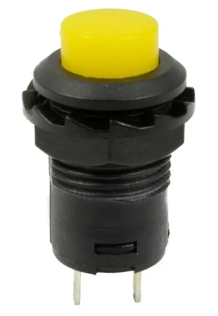Druckknopf | Moment - Puls | 14x20 rundes Loch 12mm | Gelb
