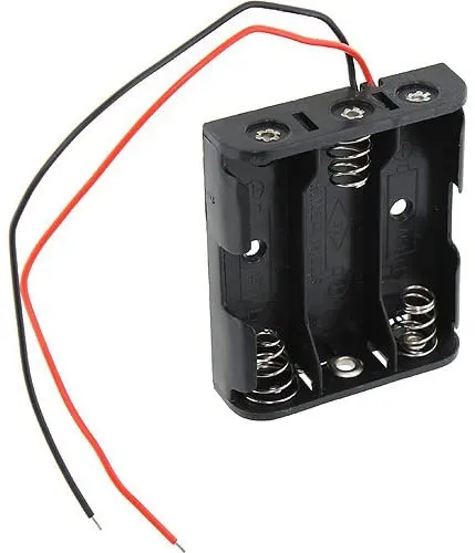3x AA Batteriehalter (4.5V)