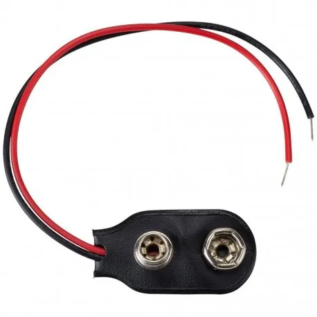 9V-Batterieclip-Anschluss