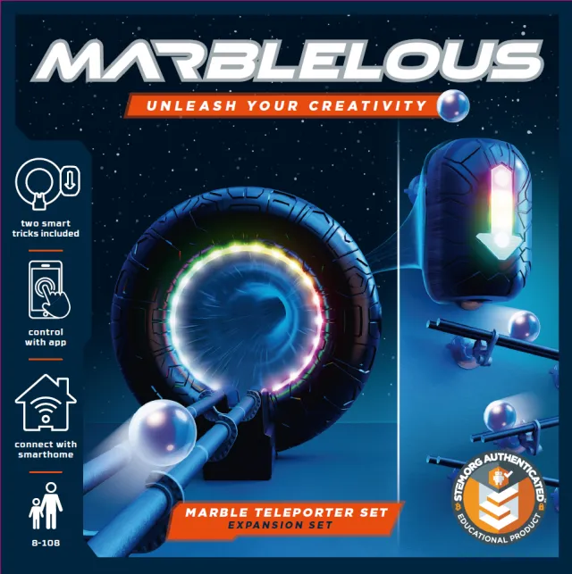Marble Teleporter Set für Marblelous Kugelbahn