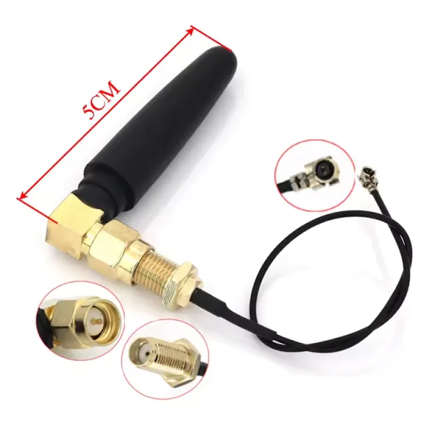 LoRa Antenne 433MHz 3dBi Extern mit IPEX- und SMA-Anschluss