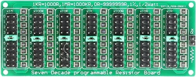 7 Segmente 10-fach programmierbares Widerstandsboard