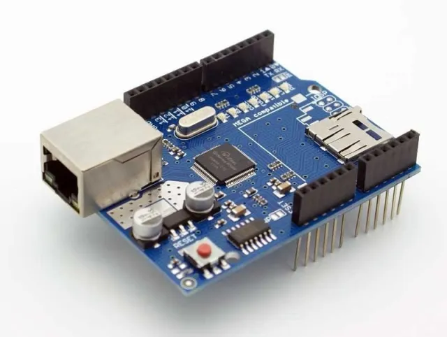 Ethernet Shield W5100 mit Micro-SD-Kartenleser für Arduino
