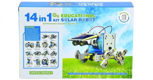 14 in 1 Solar-Roboter Lernset für Solarenergie