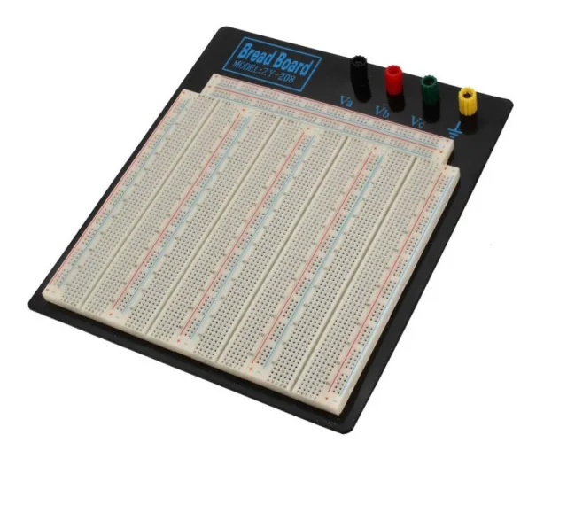 Breadboard, 3220 Löcher - ZY-208, mit 4 Klemmen