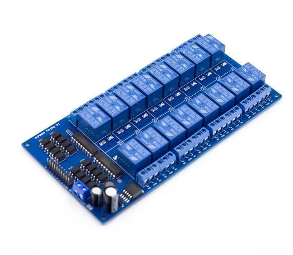 16-Kanal-Relaismodul 12V mit Optokoppler