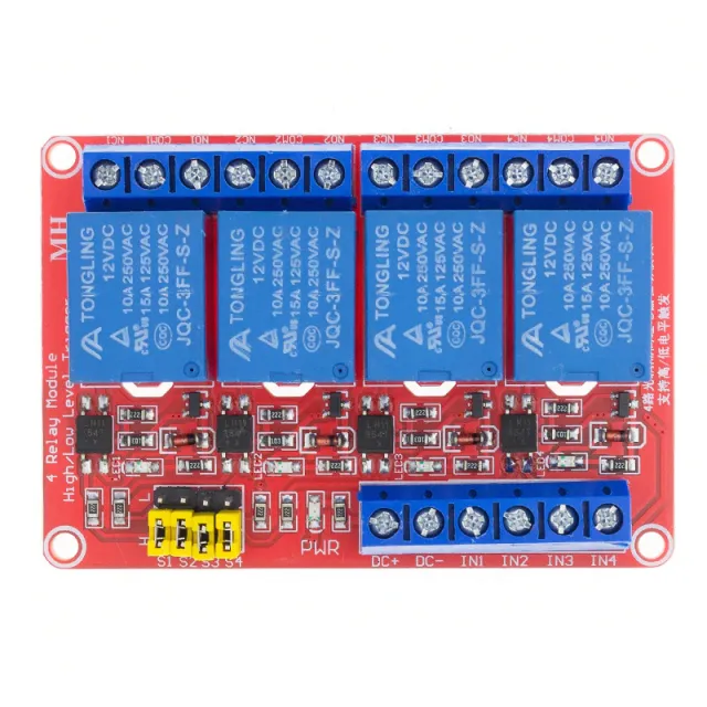 Relaismodul 12V | 4-Kanal