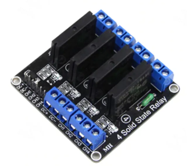 Solid State Relais Modul 5V | 4-Kanal (OMRON G3MB-202P)