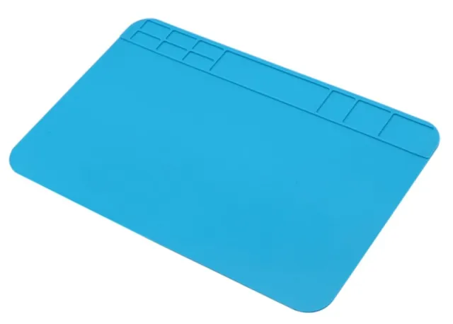 Flexible Silikon-Lötmatte 30x20cm blau
