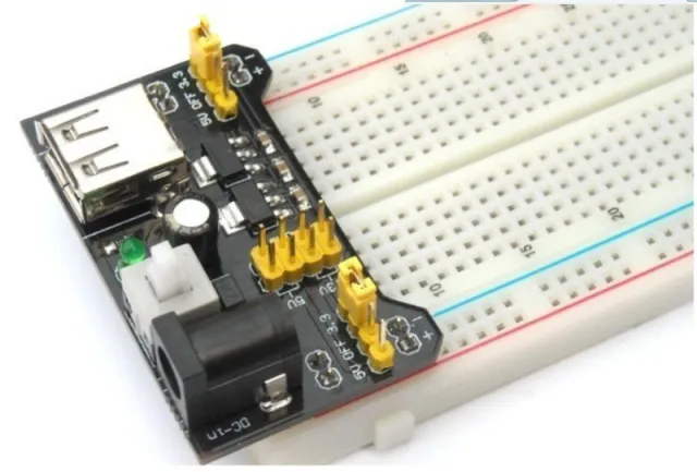 Breadboard Spannungswandler auf 3.3v und 5v