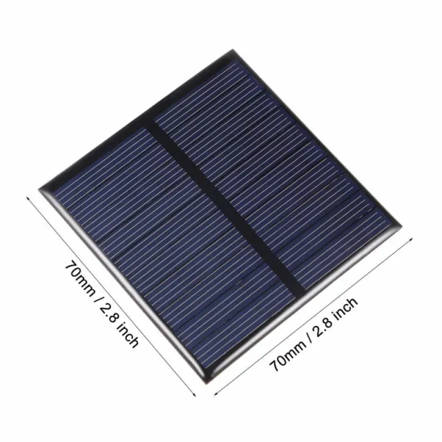 Mini-Solarpanel 70x70mm Epoxy