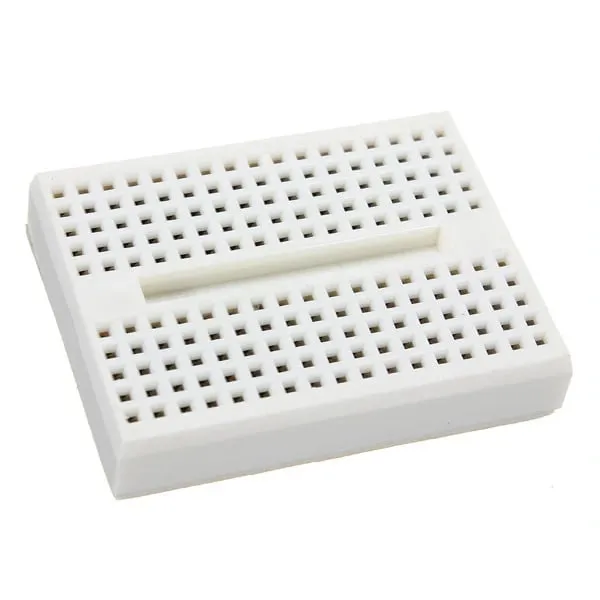 Mini Breadboard 170 Löcher für Prototyping Weiß ohne Verbindung