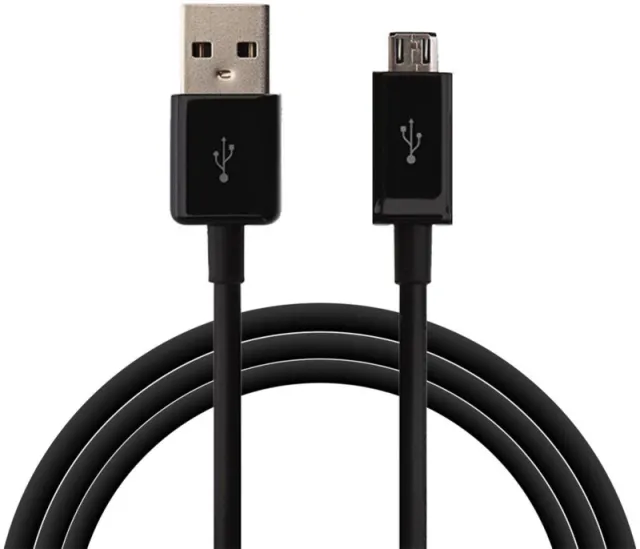 USB-A auf Micro-USB Kabel 1 Meter Schwarz